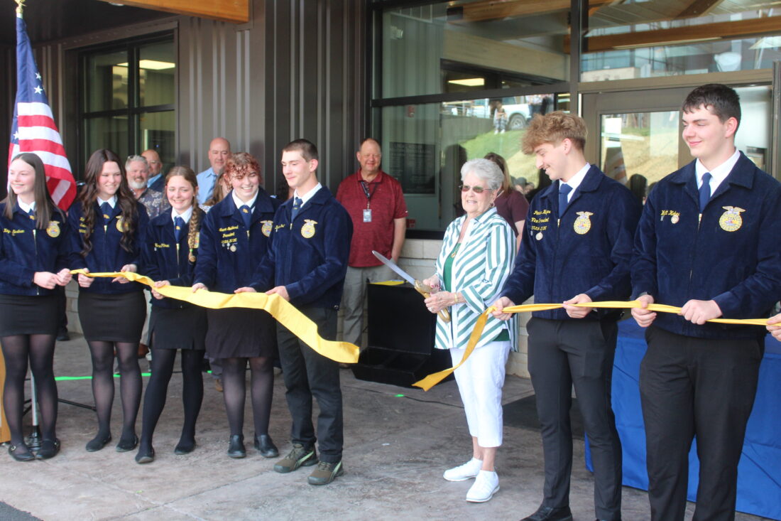 Agricultural Sciences Building Holds Ribbon Cutting